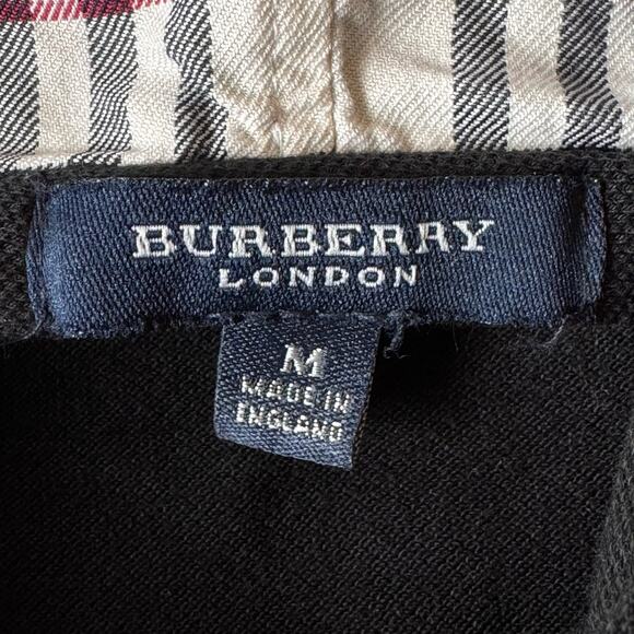 BURBERRY LONDON Women's Sleeveless Black Hooded Top - Picture 8 of 10